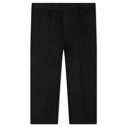 Suiting Pleated Trousers Black