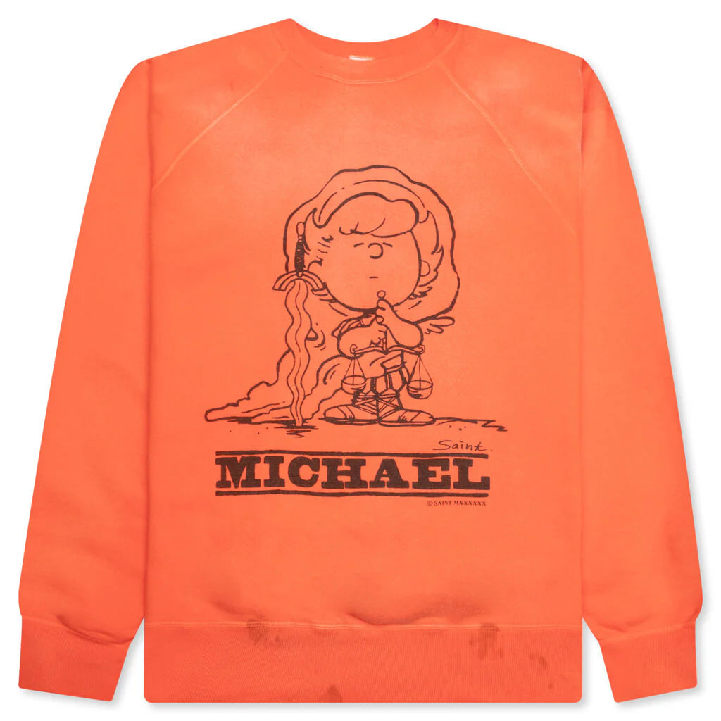 Michael Crewneck Orange