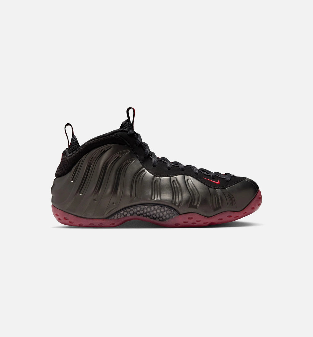 Air Foamposite One Mens Lifestyle Shoe Black Varsity Red
