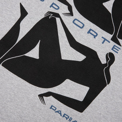 Parra Sporte Hooded Sweatshirt Heather Grey