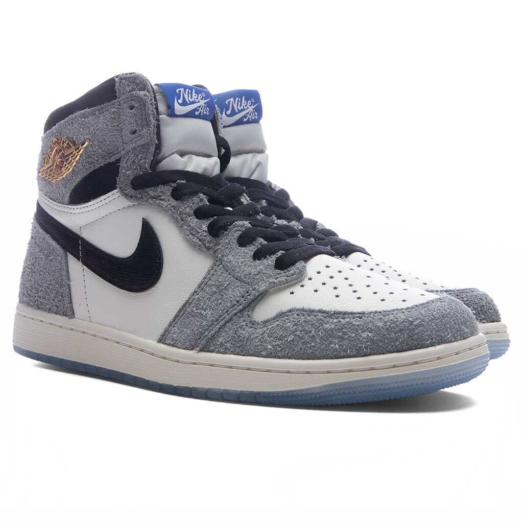 Air Jordan 1 Retro High OG All Star Cool Grey Black Sail Game Royal