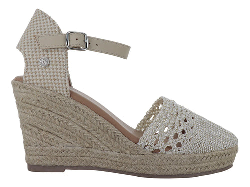 Sandalias Alpargatas XTI Color Hielo para Mujer