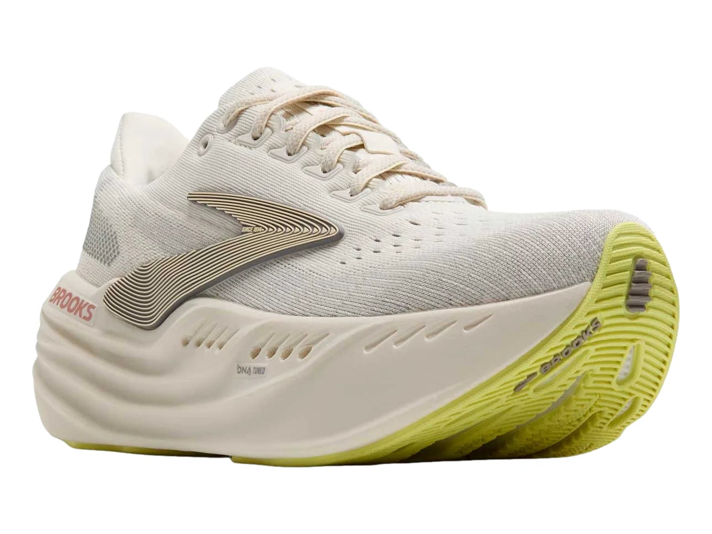 Tenis Brooks Glycerin Max Blanco y Rosa para Mujer