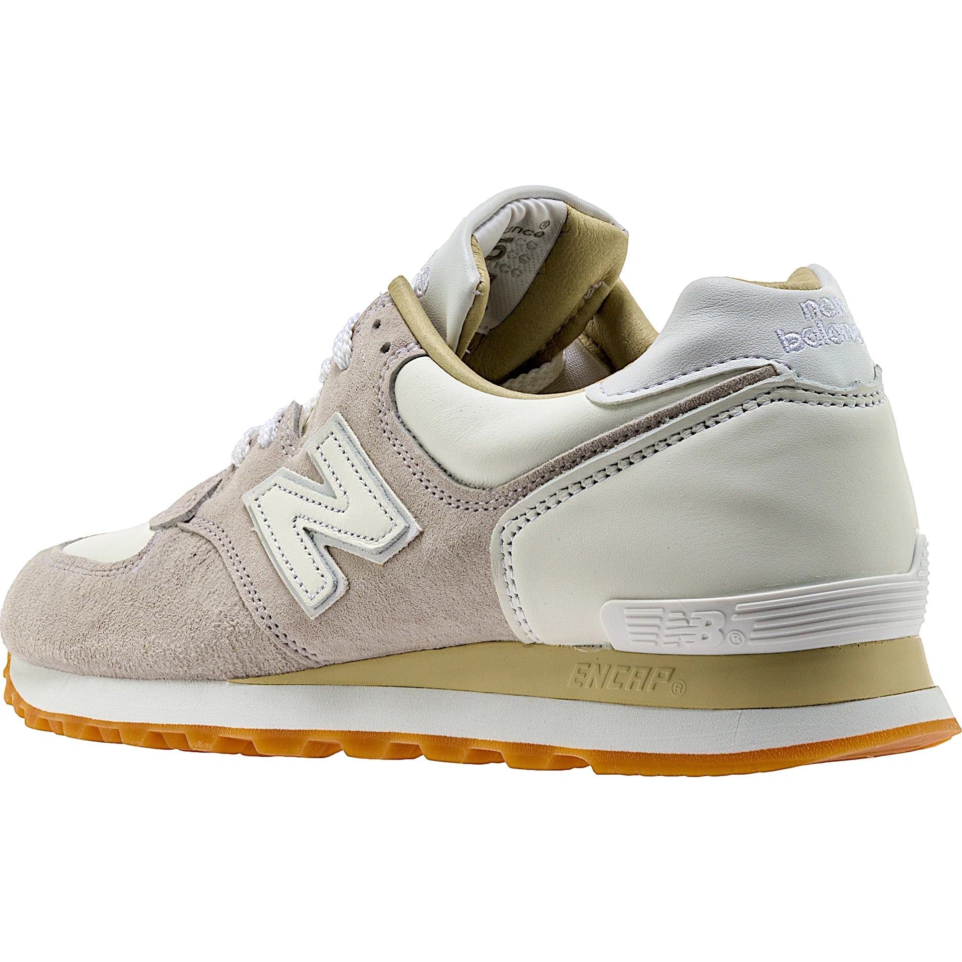 End X New Balance M575 Mens Marble White