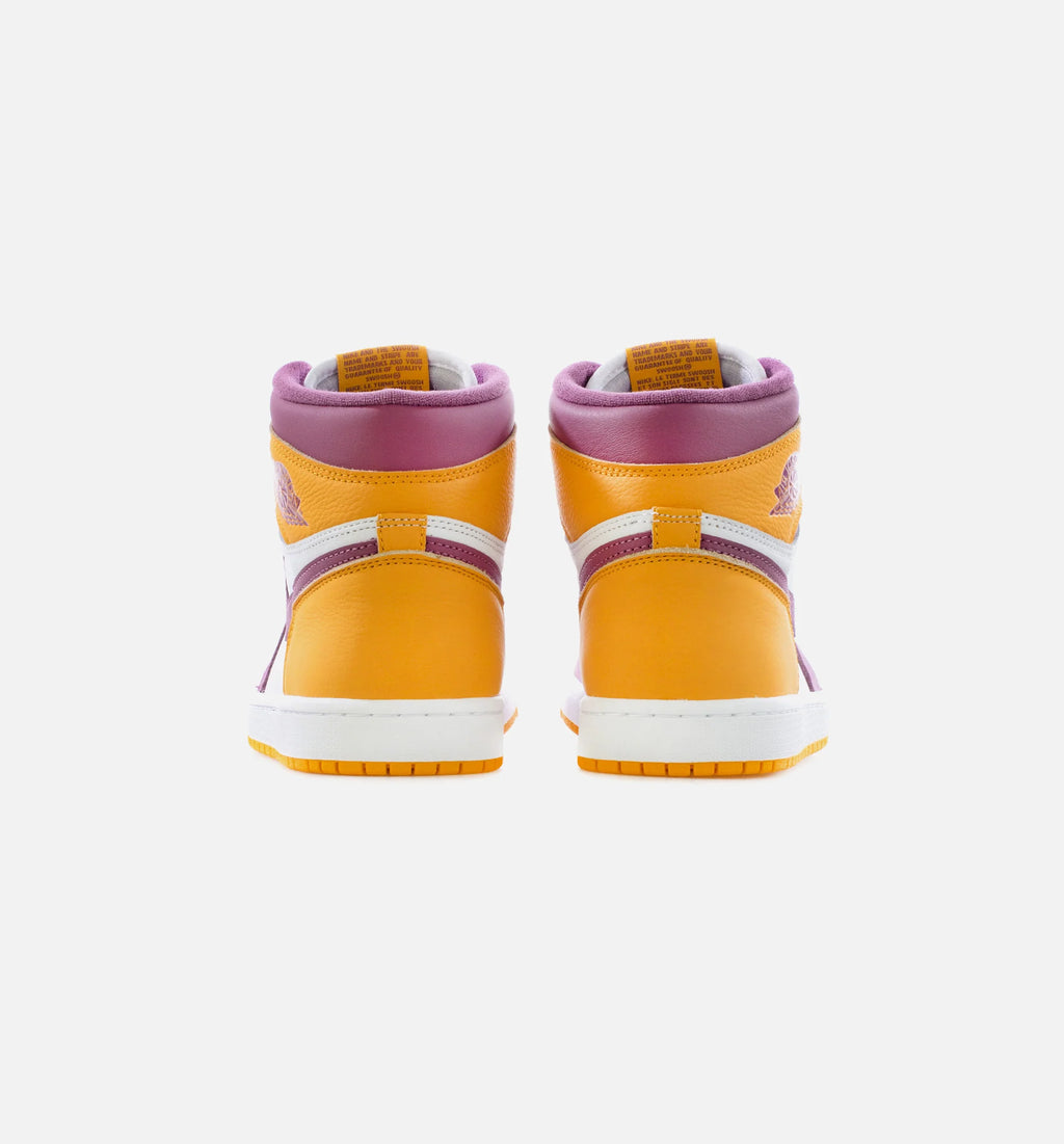 Air Jordan 1 Retro High OG Brotherhood Mens Lifestyle Shoe University Gold Light Bordeaux Limit One Per Customer