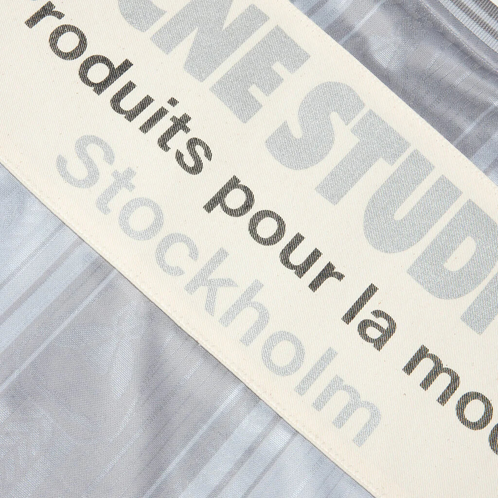 Logo Sports Jersey Top Grey