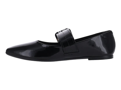 Zapatos Flats Ballerinas Moleca Negro para Mujer