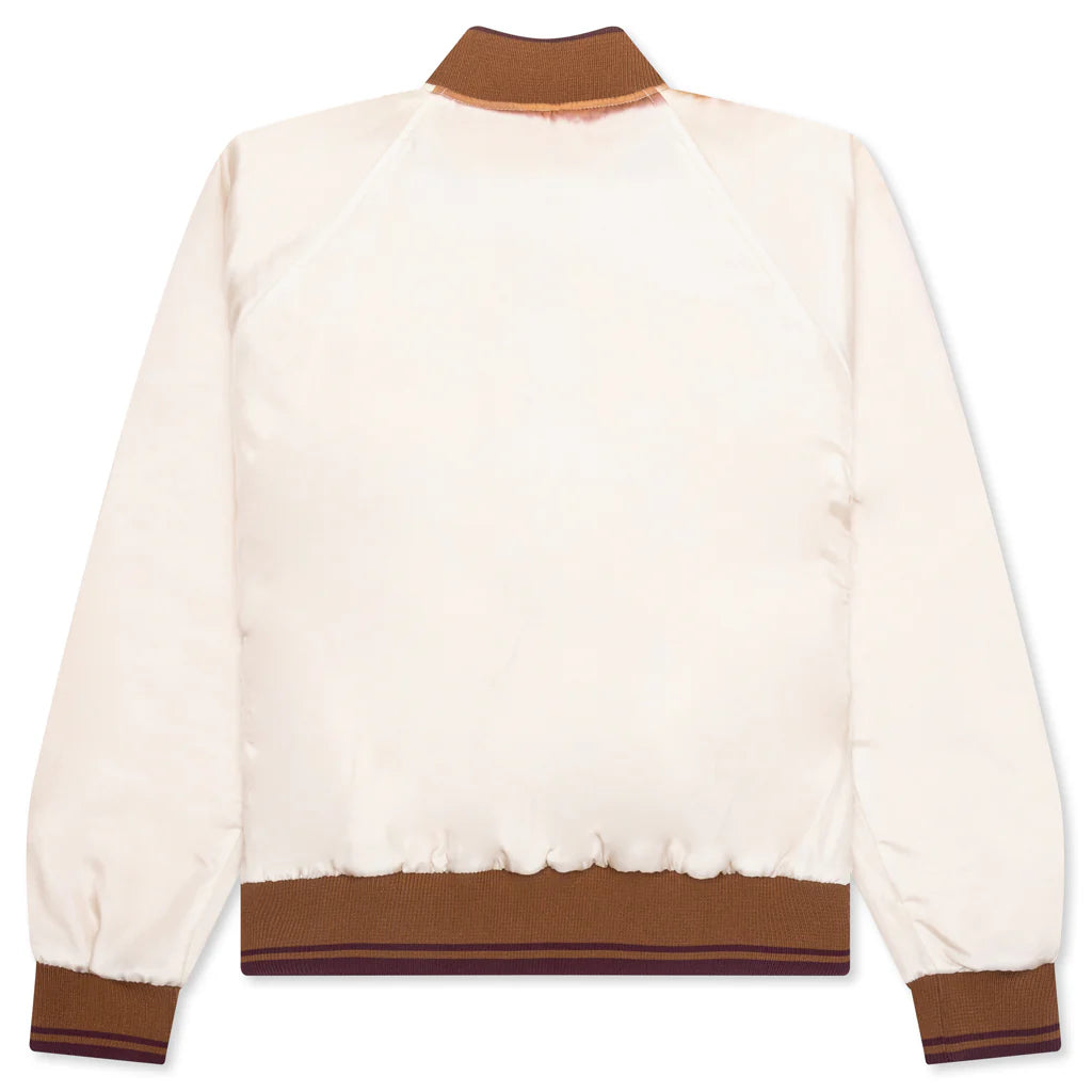 Bomber Jacket Ecru Beige