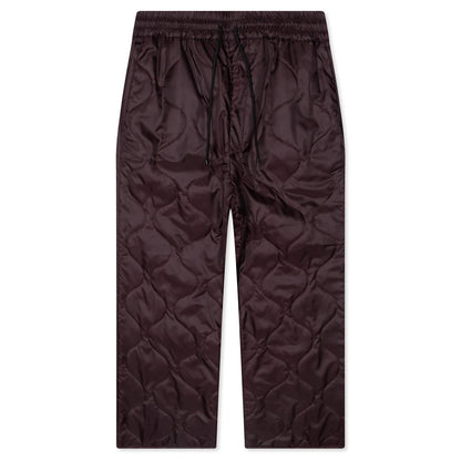 Pleaded Padded Pants Auburn