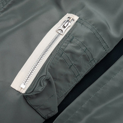 Suiting X Nylon Twill Jacket Navy Khaki