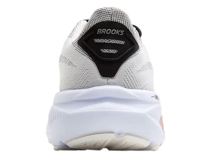Tenis Brooks Ghost 17 Blanco y Oro Rosa para Mujer