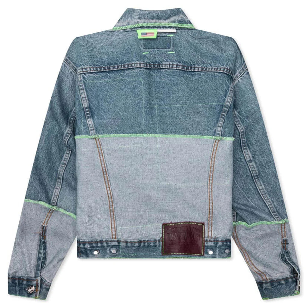 Escapade Reversible Denim Jacket Blue