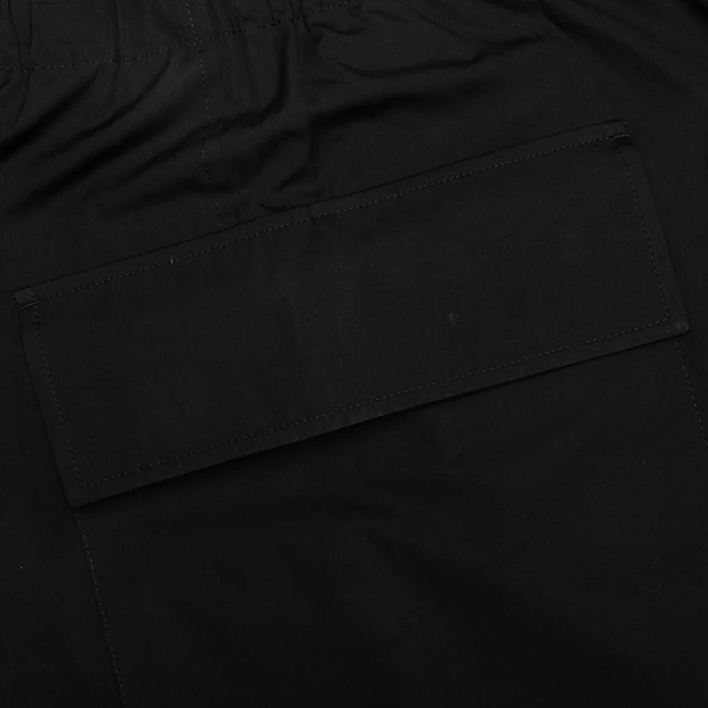 Glass Finish Cotton Poplin 94 Shorts Black