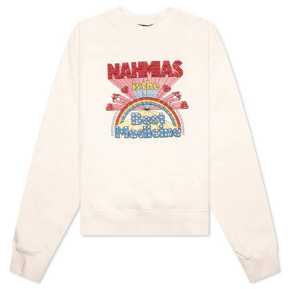 Medicine Crystal Crewneck Antique White