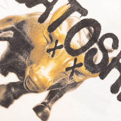 Wall Street Tee Dirty White