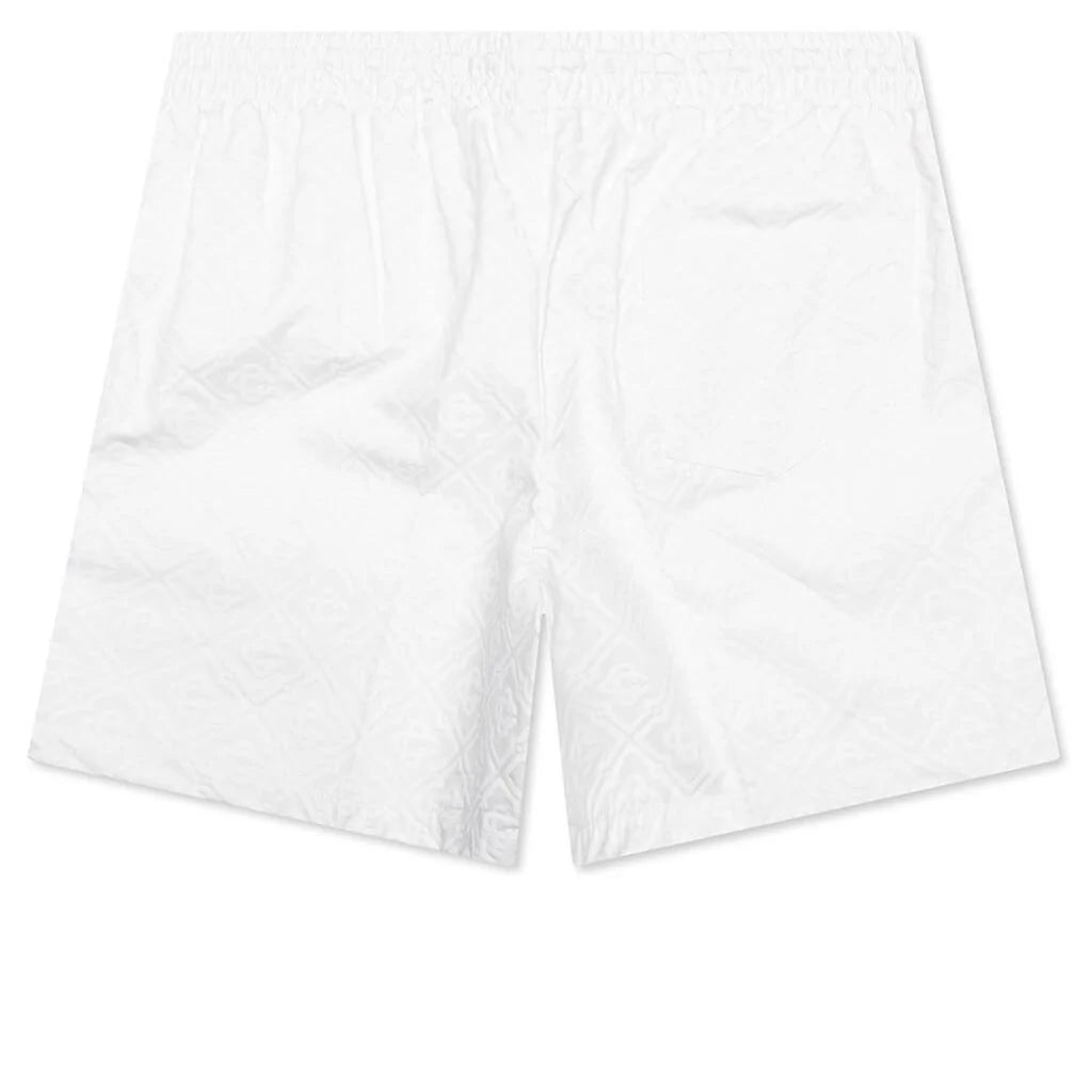Drawstring Shorts White
