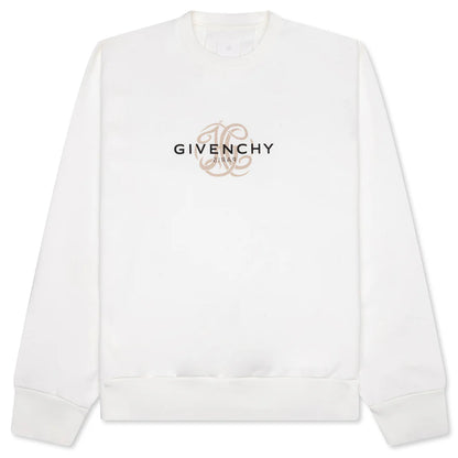 Fleece Reverse Sweatshirt Off White