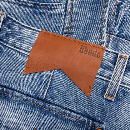 Cargo Denim Baggy Short Bay Indigo