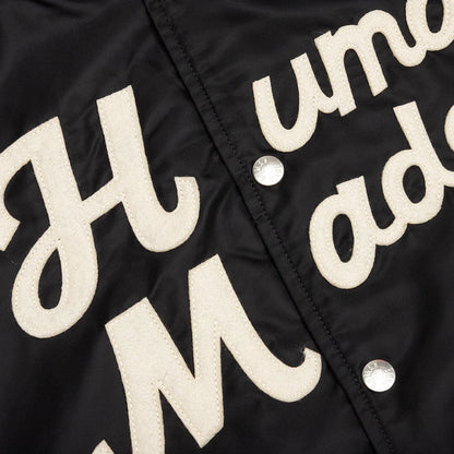 Nylon Stadium Jacket Black
