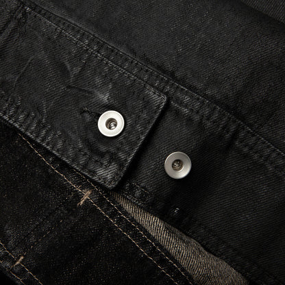 Jumbo Worker Denim Jacket Dust Black Cream