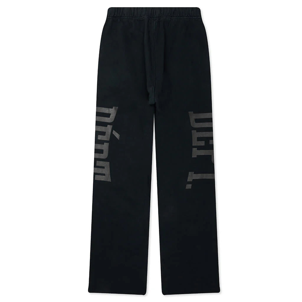 Dépt Post Workout Sweatpants Washed Black