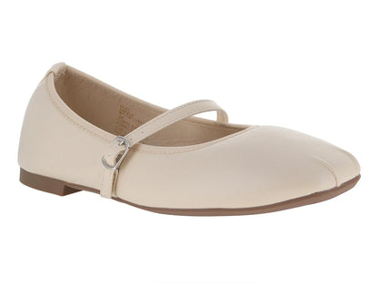 Zapatos Flats Ballerina Roze Color Hueso para Mujer