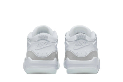 Wmns Jordan 4 RM White Silver Glitter
