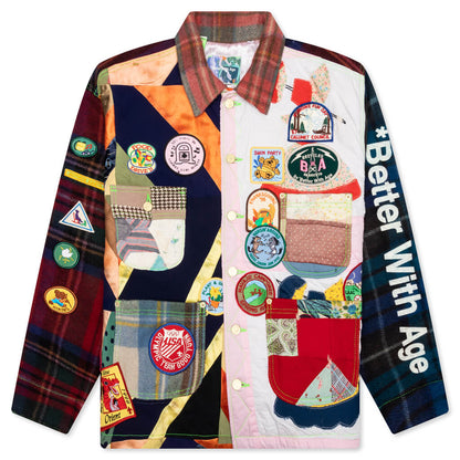 Gentlemens Blanket Jacket Multi