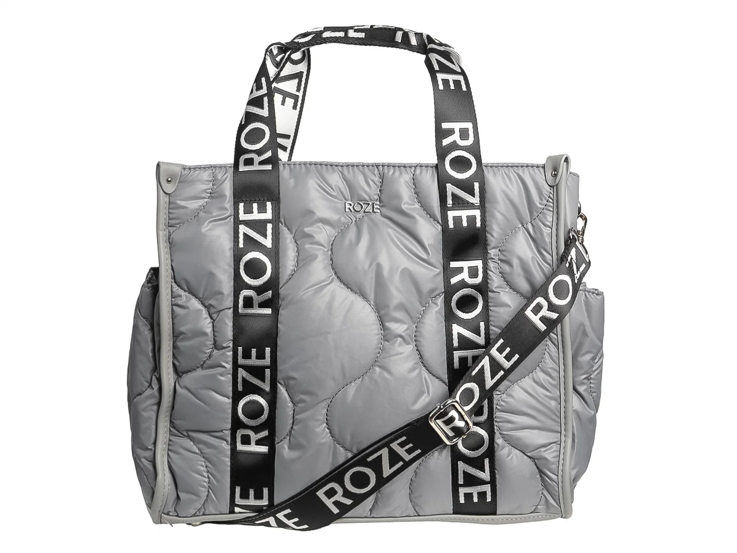 Bolsa de Hombro ROZE Gris para Mujer