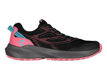 Tenis Charly Negro con Fucsia para Mujer