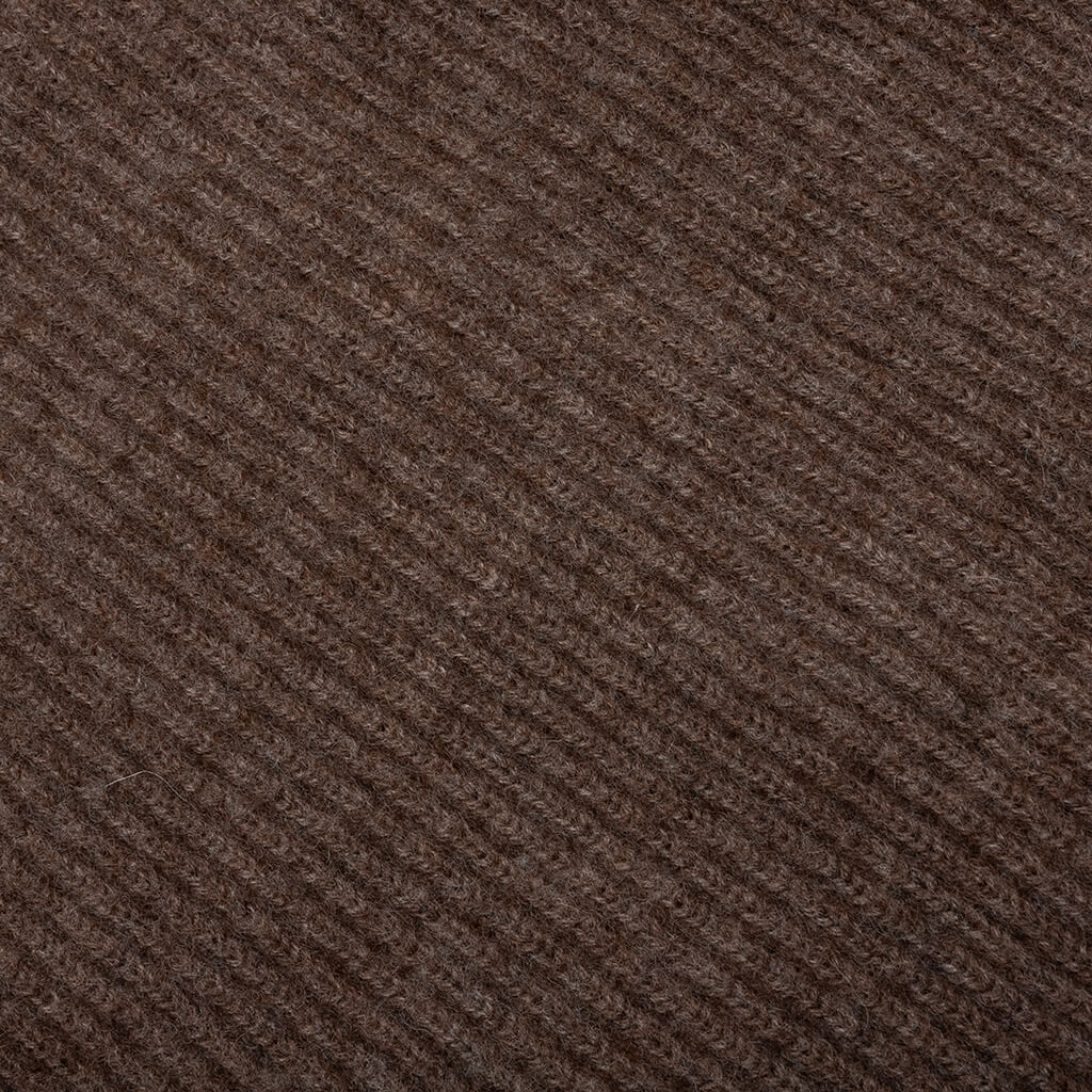 Button Up Long Sleeved Cardigan Walnut