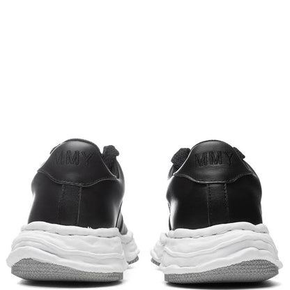 Wayne Low OG Sole Leather Sneaker Black Grey