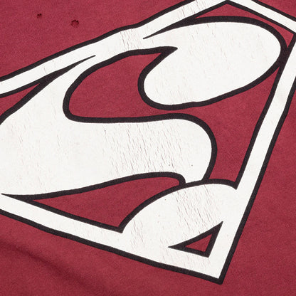 Saint Damage S S Tee Burgundy