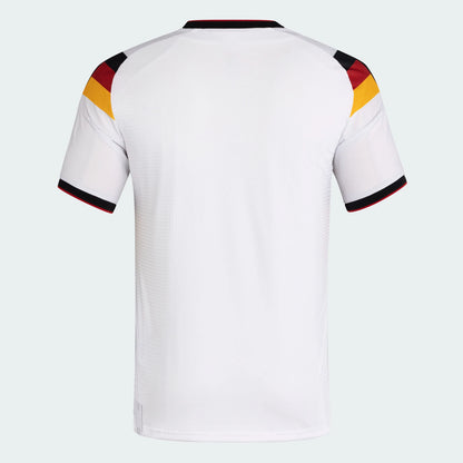 adidas Germany Home Authentic Mens Soccer Jersey 26 White
