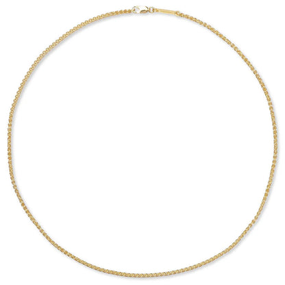 Spike Chain Gold S925 Sterling Silver with 18K Gold Plating