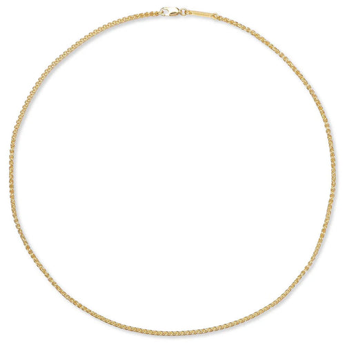 Spike Chain Gold S925 Sterling Silver with 18K Gold Plating