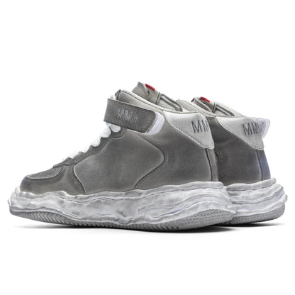Wayne Brushed Suede High White