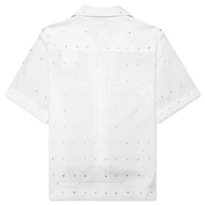 Boxy Fit S S Shirt White