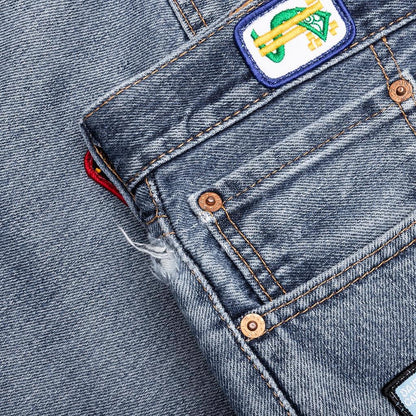 Gentlemans Denim Shorts Multi