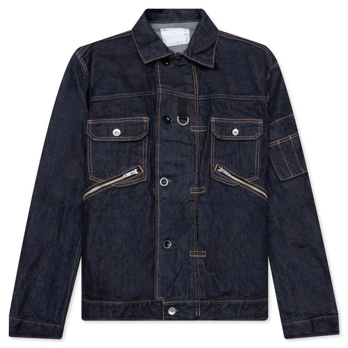 Denim Blouson Indigo