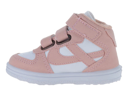 Tenis Panam Blanco y Rosa para Niña