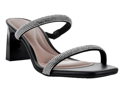 Sandalias Beira Rio Negro con Cristales para Mujer