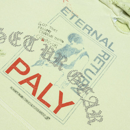 Eternal Return Hooded Sweatshirt Light Green