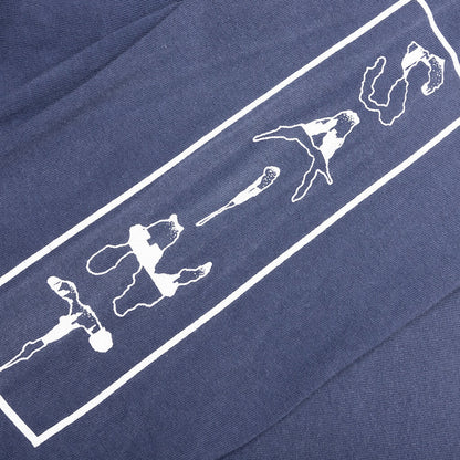 Saint M6 x Babylon Bleed L S Tee Navy
