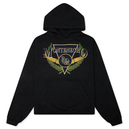 Montenegro Regatta Hoodie Vintage Black Navy Green