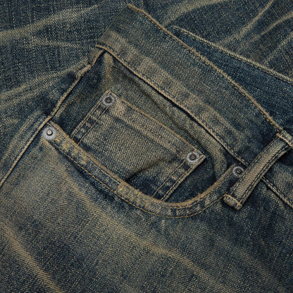 Savage Denim DP Wide Pants Indigo