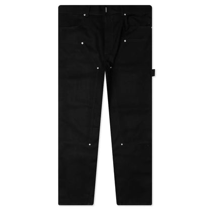 Studded Carpenter Pants Black