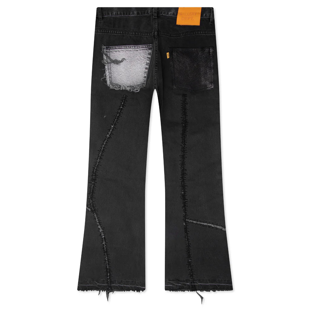 Yorke Flare Washed Black