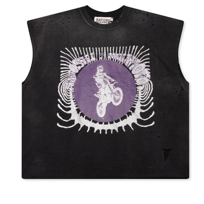 Globe Of Death Tee Washed Black