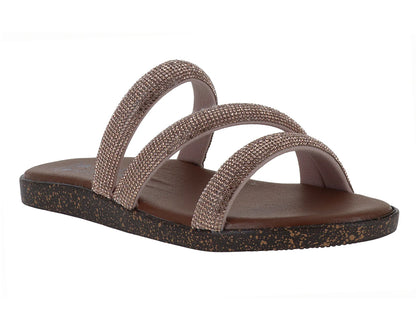 Sandalias Luna Rosa Oro Rosado para Mujer